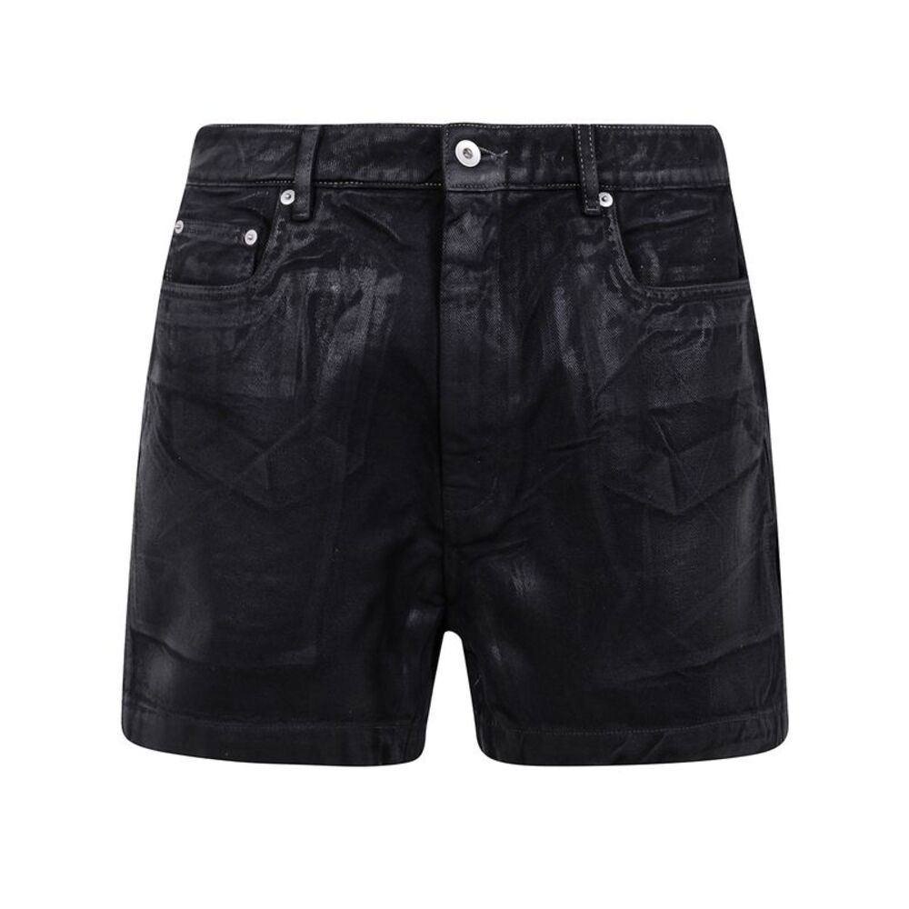Rick Owens Drkshdw Men Denim Shorts Geth Cutoffs